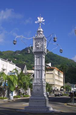 Le Big Ben  Victoria sur l'ile de Mah aux Seychelles ! 